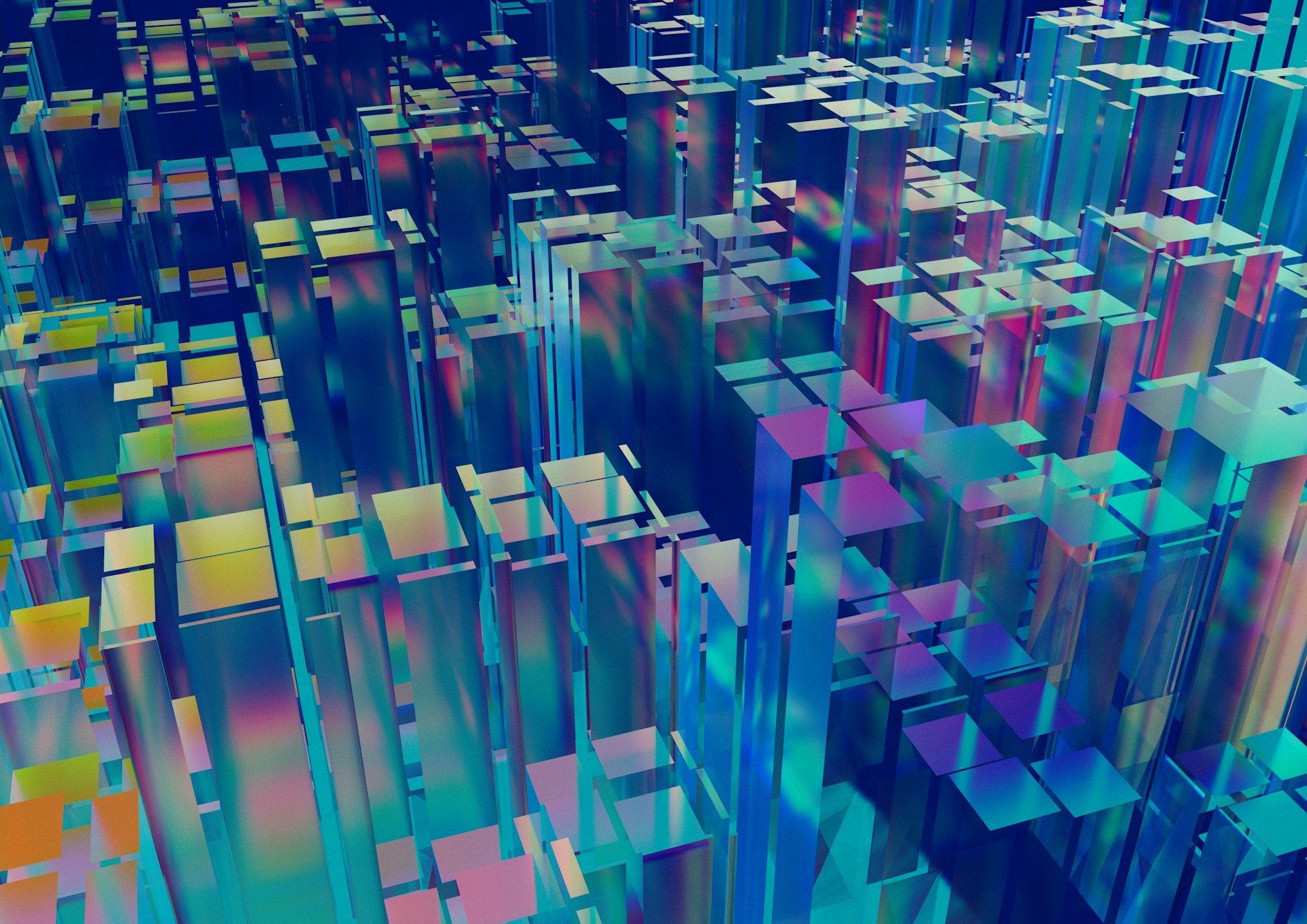 a group of colorful objects, algorithmes des moteurs de recherche et leur impact sur le positionnement du site web